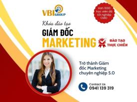 Khóa đào tạo Giám đốc Marketing Thực chiến - Học trực tuyến qua Google Meet