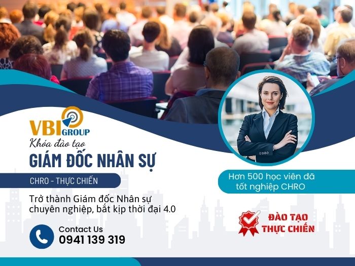 Khóa đào tạo Giám đốc Nhân sự Thực chiến - Học trực tuyến qua Google Meet